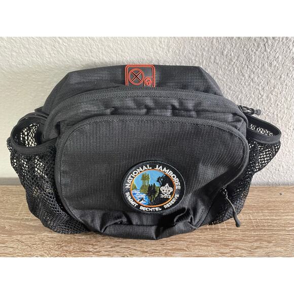 2013 National Jamboree‎ Summit Bechtel Reserve Black Fanny Pack Waist Bag BSA - Picture 2 of 12